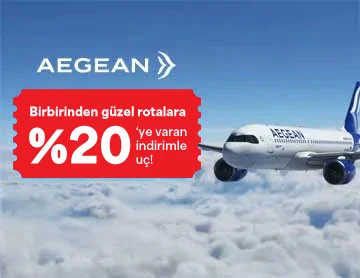 Aegean Airlines ile %20’ye Varan İndirim!